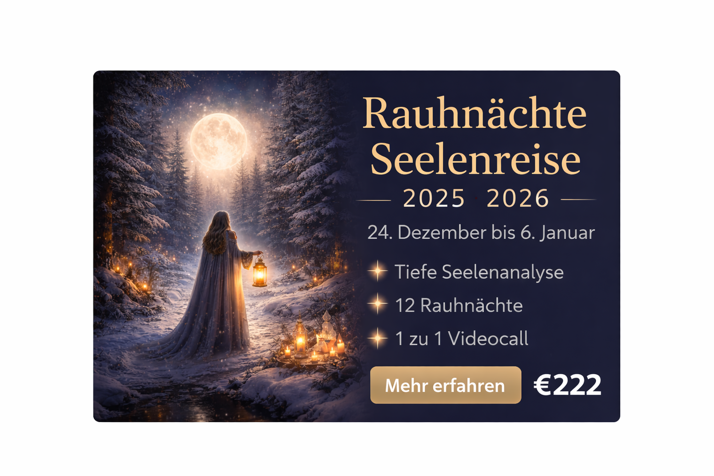 Rauhnächte Seelenreise 2025